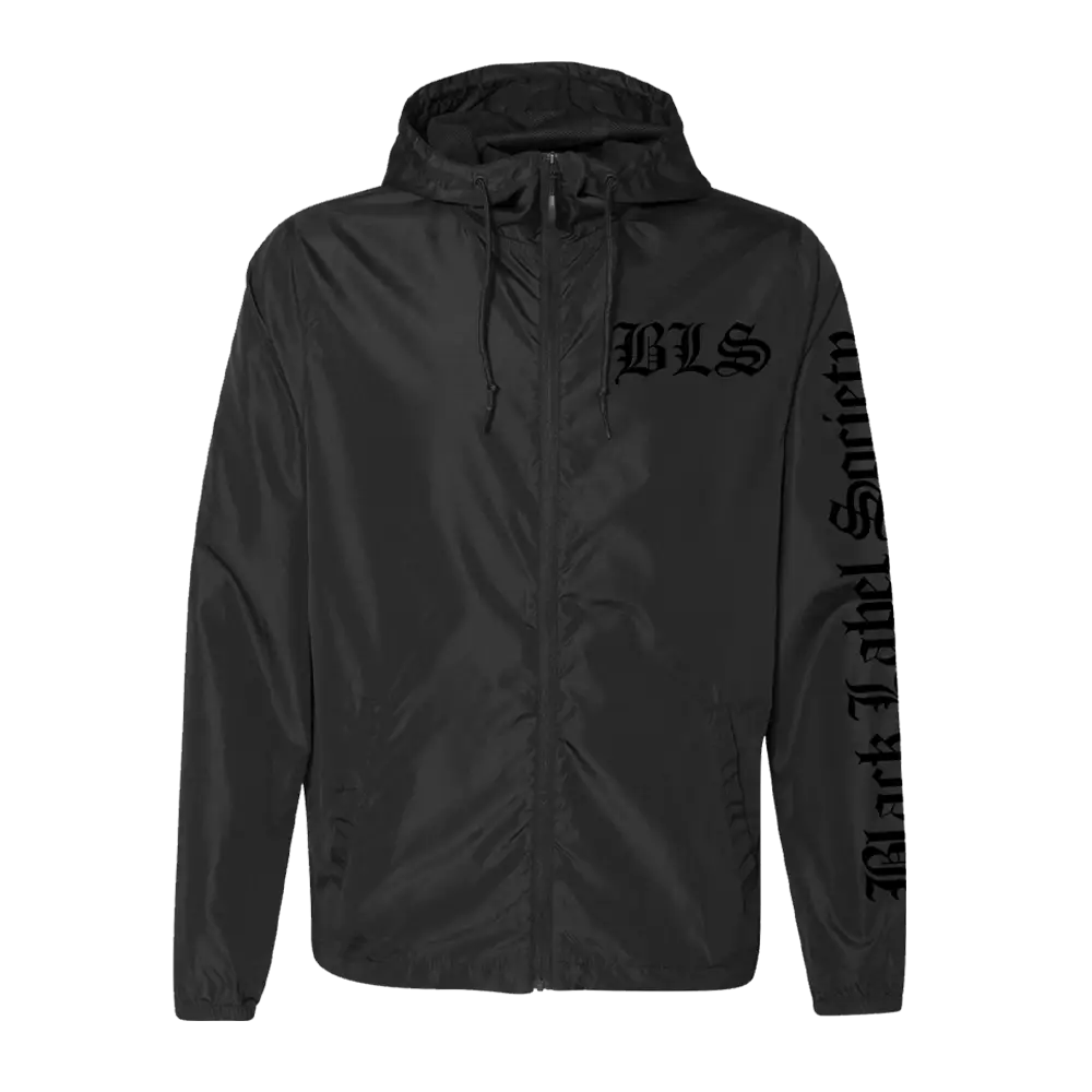 Black Label Society Doom Crew Black On Black Windbreaker - Image 2