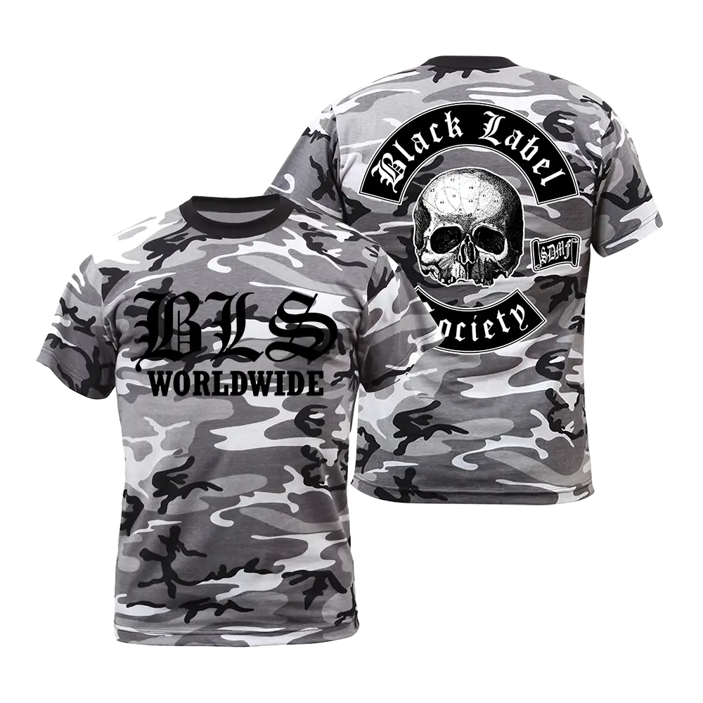 BLS Worldwide Winter Camo Tee