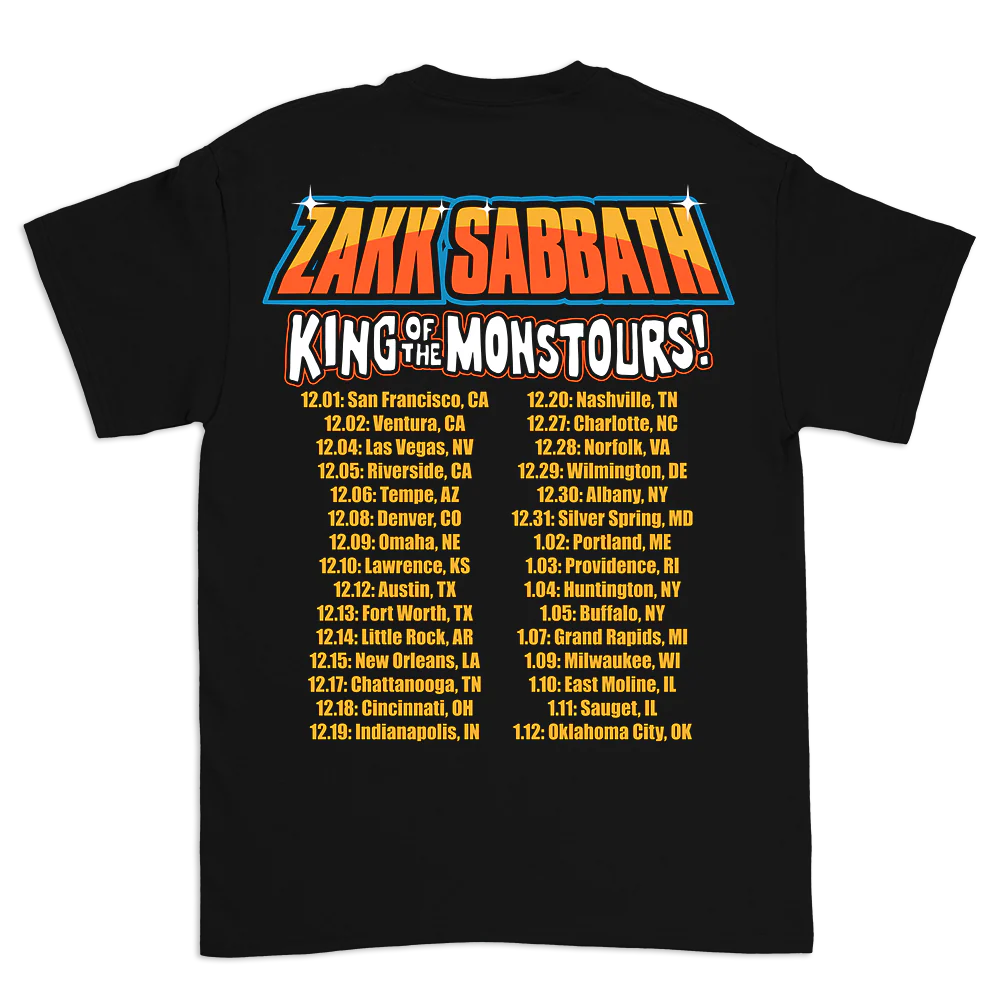 King Of Monstours Tour Tee - Image 3