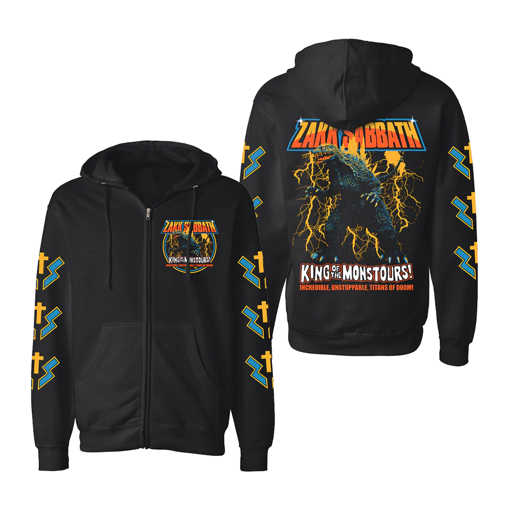 King Of Monstours Zip Hoodie