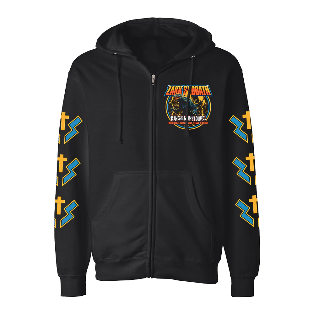 King Of Monstours Zip Hoodie - Image 2