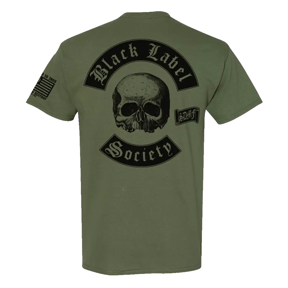 SDMF Military Green Flag Tee - Image 3
